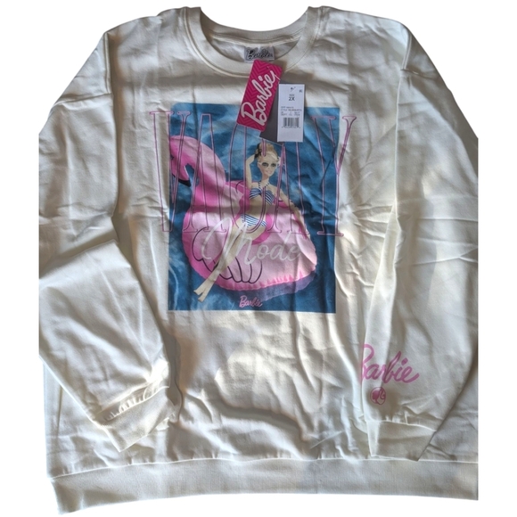 Barbie | Vacay Mode Womens Graphic Sweatshirt - Picture 3 of 6